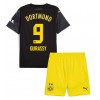 Borussia Dortmund Serhou Guirassy #9 Auswärtstrikot 2024-25 Kurzarm (+ kurze hosen)